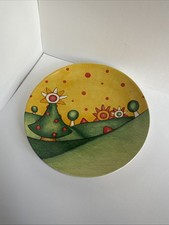 SET 6 PIATTINI DECORO IN PORCELLANA EGAN