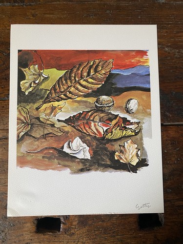 Autografato guttuso renato - guttuso,