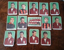 CALCIATORI SIDAM 1959/60 LOTTO 14 FIGURINE MILAN