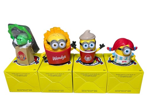 Wendys minions collectibles - wendys,