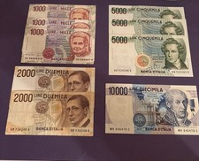 Italia Vecchie Banconote