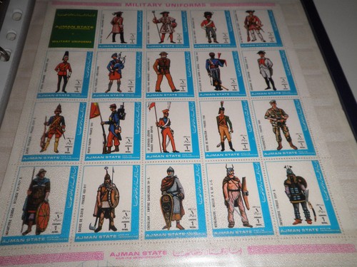 Francobolli ajman 1972 - francobolli,