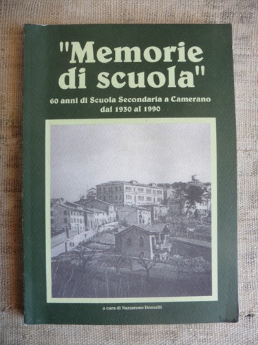 Memorie scuola 60 anni di - -,