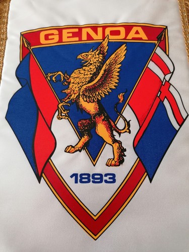 Gagliardetto genoa calcio - gagliardetto,