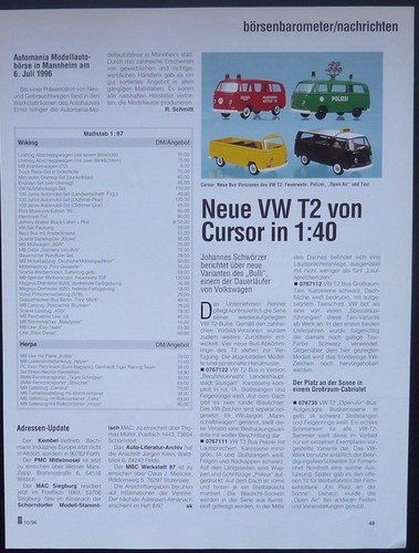 Nuova volkswagen 1 40 - nuova, in