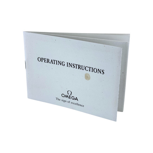 Omega manuale - omega,
