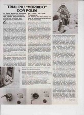 advertising Pubblicità-TRASFORMAZIONI  POLINI  FANTIC MOTOR  240 TRIAL 1983