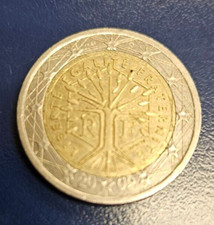 Moneta 2 Euro Francia 2002
