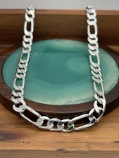 COLLANA CATENA FIGARO ARGENTO