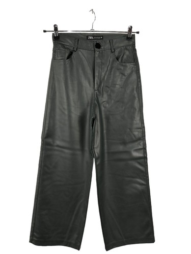 Zara pantaloni ecopelle - zara,