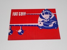 AEREO FIAT G 91 Y DEPLIANT BROCHURE PROSPEKT  (H13)