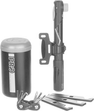 PRO COMBI PACK CON FLACONE PORTAOGGETTI, Mini Tool&Pump, Leva Pneumatici + Tubo InternoX1