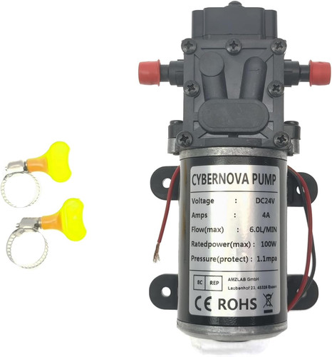 Dc24v min pompa - 6l/min, membrana