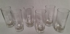 Coca Cola Coke Bicchieri Vintage Anni 70 - 6 pcs