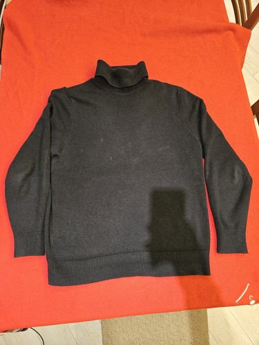 Maglione collo alto blu - maglione,