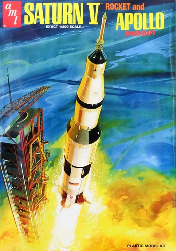 Saturn rocket and - rocket,
