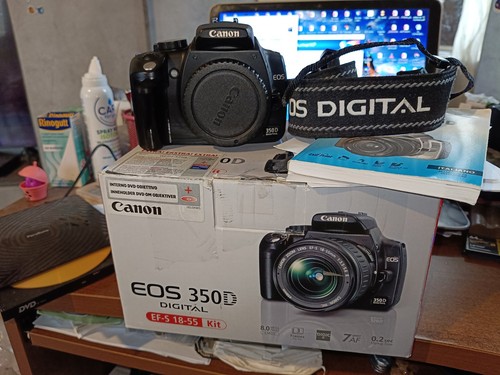 Canon eos 350d solo corpo - eos,