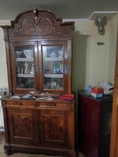 credenza vetrina antica 