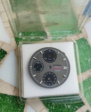 Vintage Watch Seiko 7T32-6B7W SQ 100 Gray Dial Nos