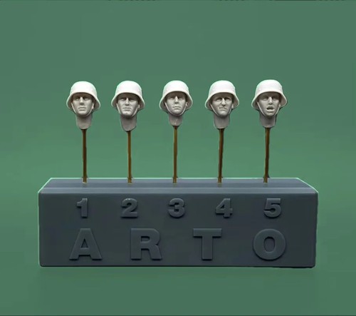 Teste tedesche con - 1/35,