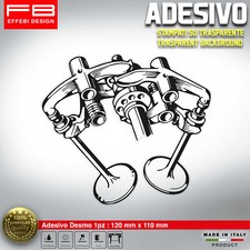 Adesivo sticker ducati desmo - adesivo,