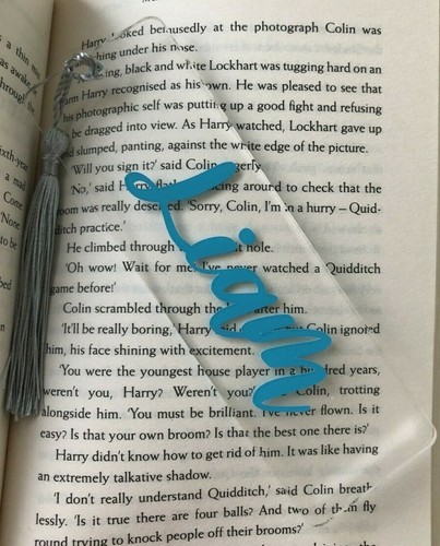 Personalised bookmark page - personalised,