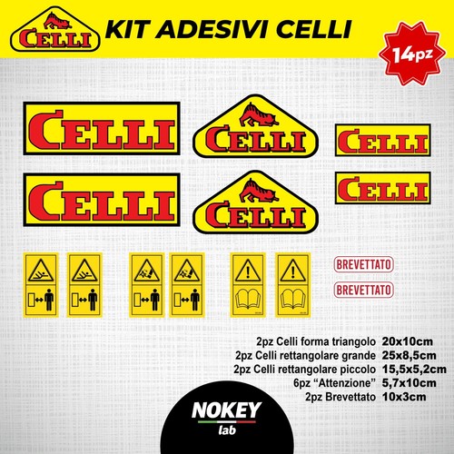 Kit adesivi celli per - , frese