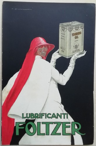Cartolina lubrificanti foltzer - cartolina,