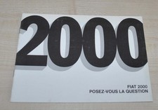 FIAT 2000 132 depliant