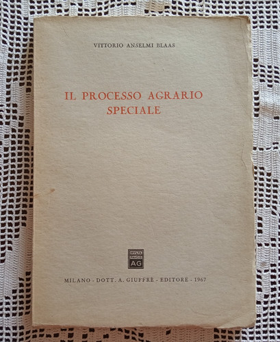 Processo agrario speciale - il,