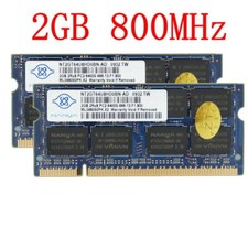 4GB 2x 2GB / 1GB PC2-6400S