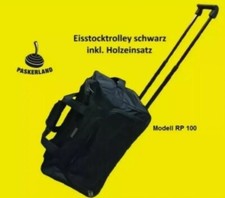 Trolley bastone da ghiaccio RP 100, colore nero per bastone da ghiaccio, borsa, Paskerland