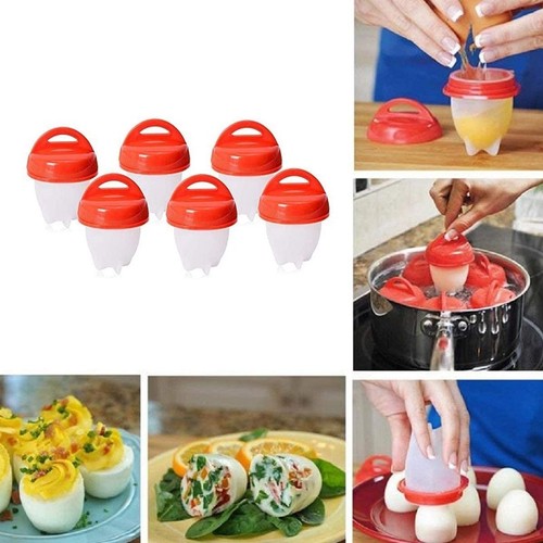 Pezzi cuoci uova silicone - 6,