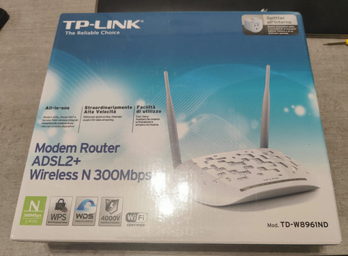 Link w8961nd modem - tp,
