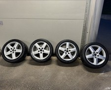 SET 4 CERCHI IN LEGA 17" AUDI VOLKSWAGEN ORIGINALI USATI CON GOMME 235/45 R17