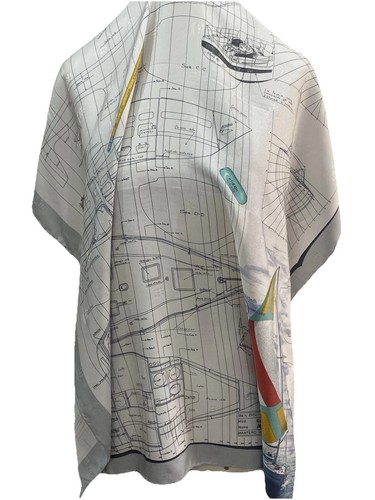 Sciarpa seta multicolore - sciarpa,