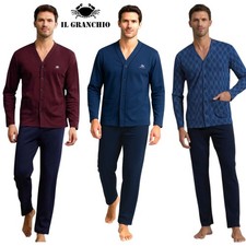 Pigiama uomo invernale aperto