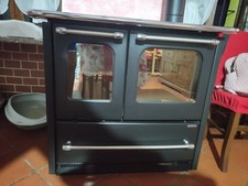 stufa a legna con forno