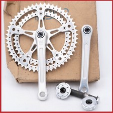 NOS SUGINO POTENTE GUARNITURA VINTAGE CORSA SU STRADA VECCHIA CONICA QUADRATA 171 52 42 GIAPPONE