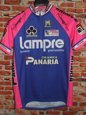 LAMPRE PANARIA SANTINI MAGLIA BICI CICLISMO SHIRT MAILLOT CYCLISM tg. XL