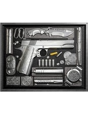 PISTOLA MISSIONE X 2 oz moneta argento 5 Tala Samoa 2025