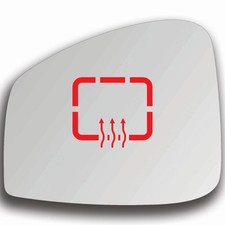 Spiegelglas Links Beheizbar