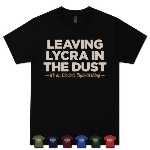 Leaving lycra the dust - leaving, in
