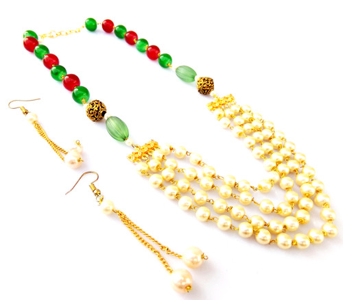 Set gioielli etnici - , orecchini