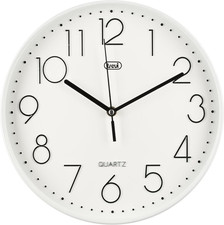 OM 3508 S Orologio Da Parete Silenzioso Con Movimento SWEEP, Diametro 30Cm E Num