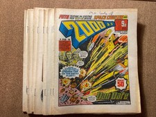 Lot Of 10 2000AD #50 to 59