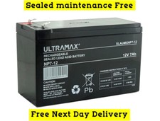 Batteria Ultramax 12V 7AH Auto