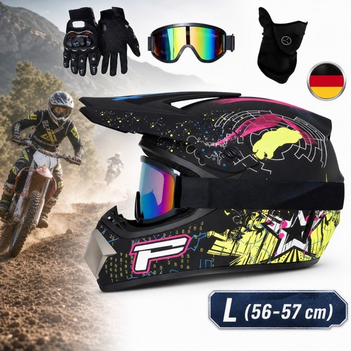 Casco cross motocross - da,