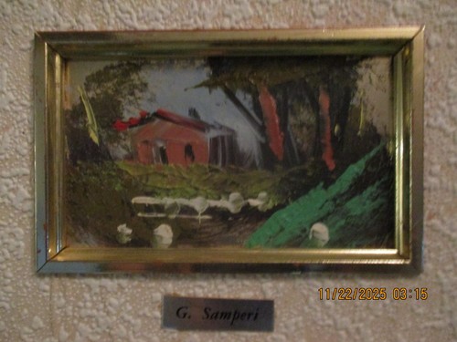 Samperi dipinto olio - g,