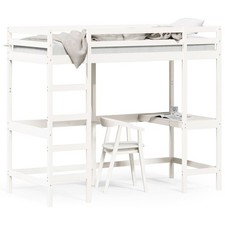 vidaXL Letto Soppalco con